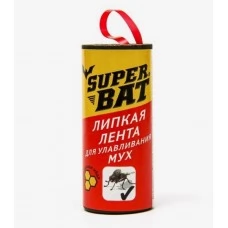 Липкая лента от мух СуперБат, 84 см